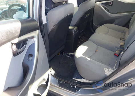 2011 Hyundai Elantra Gls (Ulsan Plant) from USA, damaged, VIN KMHDH4AE2BU105223